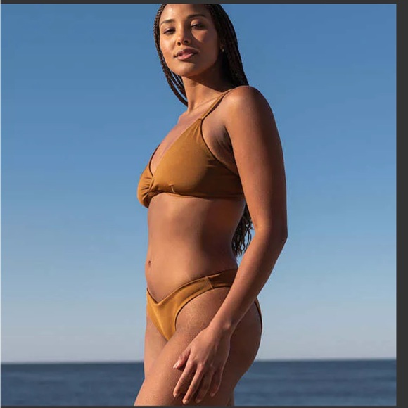 LEFT ON FRIDAY Tan Lines Bikini Bottom - Picture 2 of 10